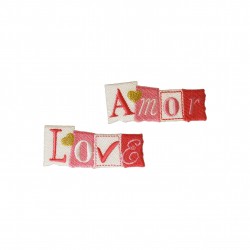 M b ecusson amor & love
