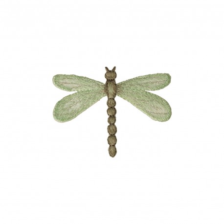 M b ecusson libellule et papillon