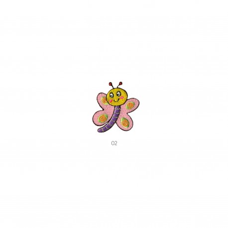Animaux flashy - Papillon