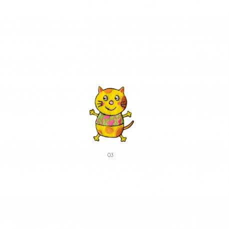 Animaux flashy - Chat