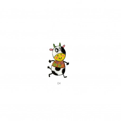 Animaux flashy - Vache