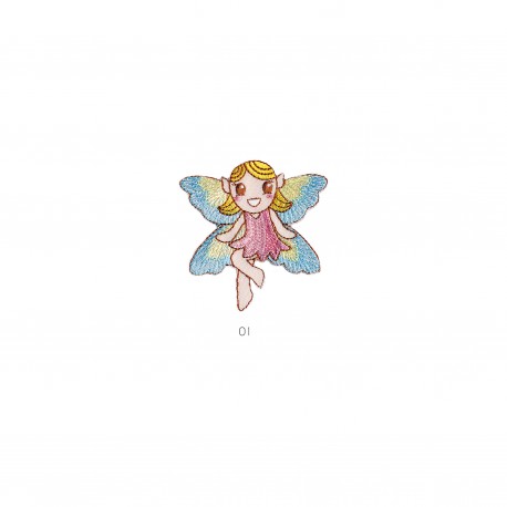 Lutin ange - Aile bleu