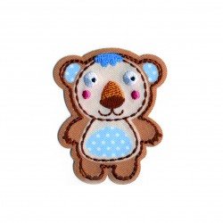 Animaux vichy/pois - Ours pois
