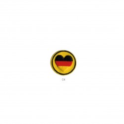 Happy drapeaux - Coeur allemagne