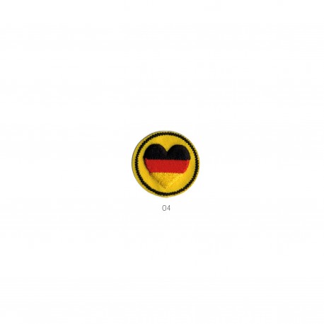 Happy drapeaux - Coeur allemagne