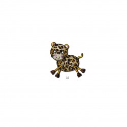 Animaux rigolos - Leopard