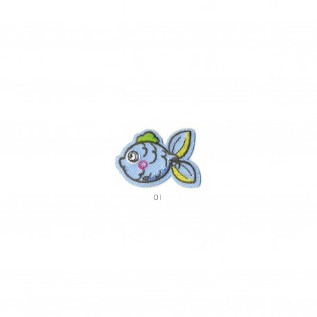 Animaux funny - Poisson bleu