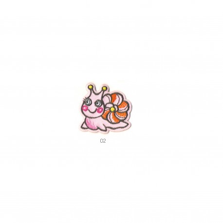Animaux funny - Escargot rose