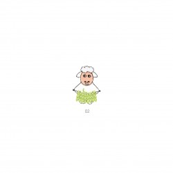 Cuisine/couture animaux - Mouton tricot