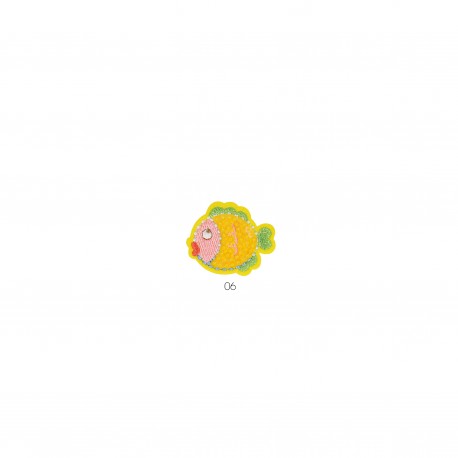 Motifs paillettes enfants - Poisson