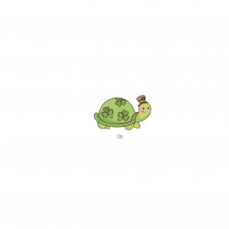 Motifs pour bébés - Tortue
