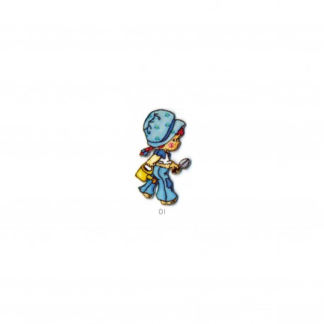 Enfants dantan - Fille bleue