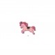 Chevaux enfants 4,5x6cm - Rose