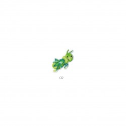 Insectes brodes - Sauterelle 4x2a