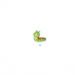 Insectes brodes - Chenille3,5x3,5