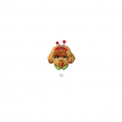 Animaux funs - Chien 4,5x4
