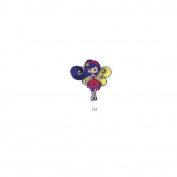 Princesses magiques - Fée 4x4,5
