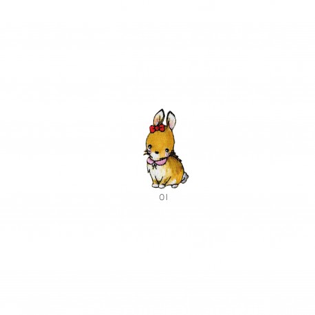 Animaux chics - Lapine 5x2,5