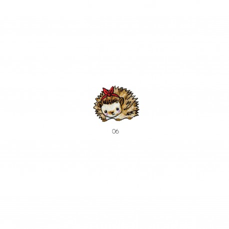 Animaux chics - Herisson 3,5x4