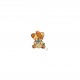 Animaux trop mignons - Chiot 4,5x3cm