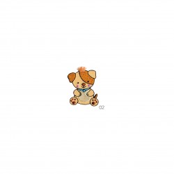 Animaux trop mignons - Chiot 4,5x3cm