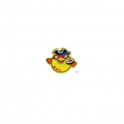 Pour les petits pirates - Chouette 4,5x5