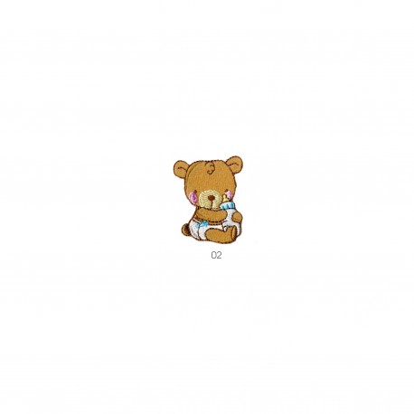 Animaux pour bebe - Ourson 4x2,5cm