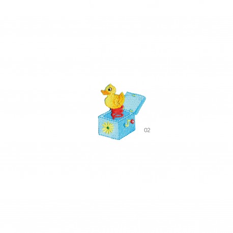 Jouets vintage - Boite can.4,5x3