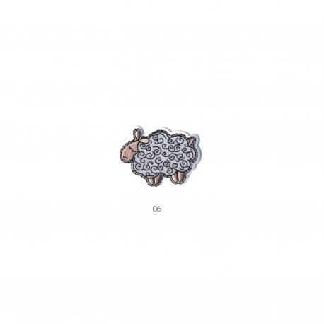 Animaux souriants - Mouton 3,5x5