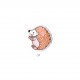 Animaux en foret - Herisson 4,5x3