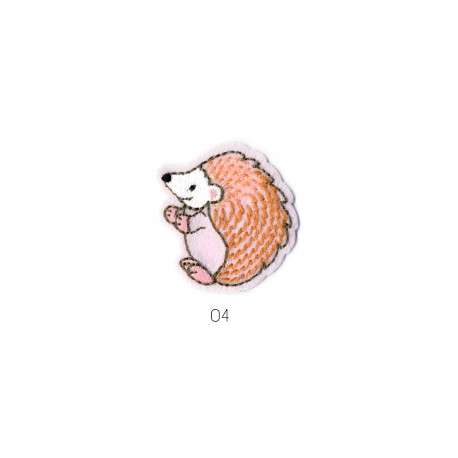 Animaux en foret - Herisson 4,5x3