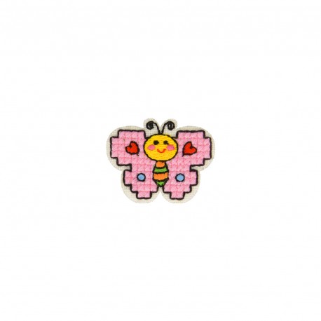 Ecussons crochet - Papillon