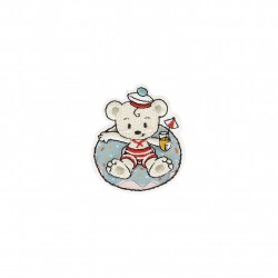 Ecussons ours voyageur - Bouee