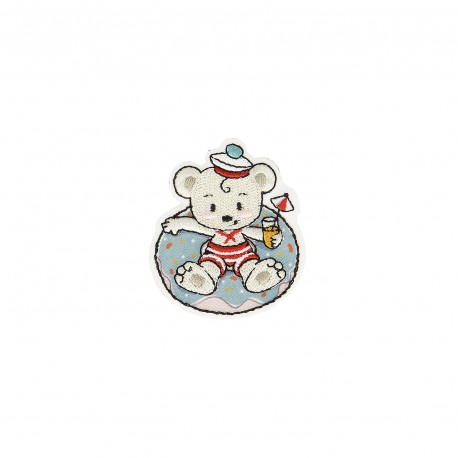 Ecussons ours voyageur - Bouee