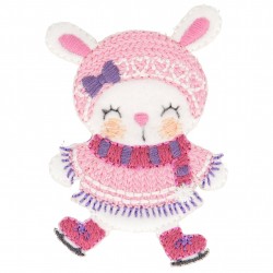 Ecussons dhivers - Lapin