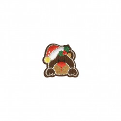 Ecusson animaux noel - Ours