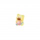 Ecusson bebe pastel - Coeur ours