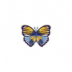 Ecusson animaux fleuris - Papillon
